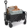 Heavy Duty Folding Wagon Cart Trolley Garden Camping Festival Beach Trailer