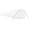 Greenhouse with Steel Frame White 32 m² 16x2x2 m vidaXL