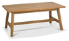 Camden Rustic Oak 4 - 6 Seater Dining Table - Grade A3 - Ref #1091