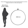 Single Point Aerial Hoop Lyra Ring for Aerial Yoga, Circus Acrobatics