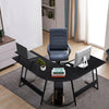 L-shaped Computer Desk Large Home Office Writing Workstation Corner Desk