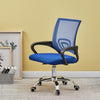 Mesh Office Chair Computer Cushioned Home Swivel Leather Small Adjustable Chairs
