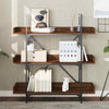 Bookcase, 3-Tier Storage Cabinet for Living Room, Book Shelf for J7A4