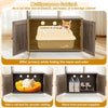 Hidden Kitty Washroom Modern Cat House Condo-Gray