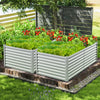 60 cm Raised Garden Bed Elevated Garden Planter-Grey