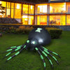 Indoor Holiday Decoration 6FT Halloween Inflatable Spider w/ LED Lights