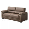 2 /3 Seater Sofa Black or Beige Faux Leather Modern Design Living Room Office