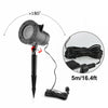 Newest LED Moving Laser Projector Light Snowflake Outdoor Lamp UK