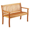 Garden Life Wooden Bench Acacia Hardwood Pre-Treated Water Resistant Furniture