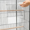Large Bird Cage Parrot Cage Moving Wheels Budgie Canary Finch Cockatoo PlayStand