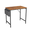 Modern Computer Desk Laptop PC Study Table Home Office Desk with Side Bag 80cm
