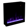 Electric Fire Insert Media TV Stand Entertainment Center Console Table&Fireplace