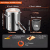6KG Propane Melting Furnace Kit Melting Furnace Stainless Steel 2700℉