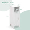 Bathroom Floor Cabinet Freestanding Narrow Bathroom Storage Organizer