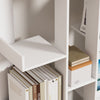 Tall Bookcase Shelf Free Standing Storage Shelving Units Open Wood Bookshelf