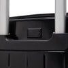 Wheeled Black Suitcase Cabin Trolley Bag Hand Luggage Carry On Travel Case