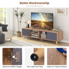 Wooden Display Table Home TV stand Media Console Table for TVs up to 65