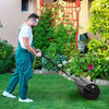 63L Metal Garden Lawn Roller Water Sand Filled Drum Grass Roller Tow Behind