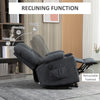 Oversized Electric Riser and Recliner Chair with Cup Holders for the Elderly