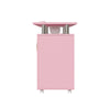 Manicure Nail Table Movable Nail Station Desk with Casters for Nails Art Beauty