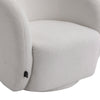 Teddy Fleece Tub Chair Swivel Tufted Armchair Sofa Lounge Living Bedroom Balcony