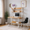Computer Desk with Storage Shelf for Student Study Working Writing Home Office