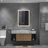 Storage Mirror Cabinet 500x700mm LED Illuminated Anti-Fog Dimmable Shaver Socket