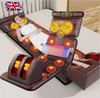 Comfier Massage Mat Device + Foot Massager 3D Heat Vibration Function Full Body