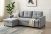 Corner Sofa Bed L-Shaped Sofa Sectional Sofa with Chaise & Storage