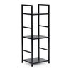 Table Bed Sofa Side Nightstand Storage Drawer Shelf Home Study Living Room Black