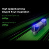 3D Scanner - 3D Printer Accessories 0.01/0.02mm Accuracy 60/20FPS Blue Laser NIR