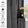 Luxury Heavy Velvet Curtains PAIR of Eyelet Ring Top Fully Lined Ready Made