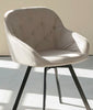 Keaton Swivel Dining Chairs beige 40-3-10