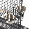 African Grey Cage Large Open Playtop Parrot Bird Cage for Cockatiels with Stand