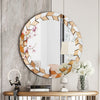 60cm Wall Mirror Round Accent Mirror Bedroom Bathroom Wall Hanging Decorative