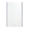 Bathroom Mirror with 3-Colors LED Lights Touch Control Wall Mounted Anti-frog
