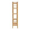 Heavy Duty Wooden Clothes Rail Rack Garment Hanging Stand Corner Open Wardrobe