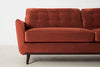 Swyft Model 10 3 Seater Sofa - Brick Velvet RRP £1699