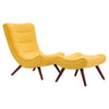 Huge Egg Chair Banana Sofa Armchair with Stool for Bedroom Living Room Fireside