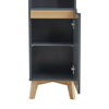 Modern 160cm Wooden 2 Door 2 Shelves Bathroom Cabinet Storage Unit with Legs UK
