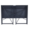 Folding Desk Foldable Computer Desk Table No Assembly Home Office Miami