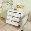 3-tier Wooden Nightstand Multipurpose 3-tier Side Cabinet