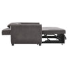 2 Seater Sofa Bed Pull Out Double Sleeper Bed Chaise Lounger Sofabed and Cushion