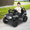 Battery Powered Electric Vehicle 12V Kids Ride on Truck Car-Black
