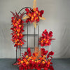 Metal Window Column Base Frame Flowers Balloons Wedding Party Backdrop Stand UK