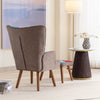 Patchwork Chair, Accent Armchair with Ottoman Single Sofa Chair with Footstool