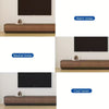 Extendable TV Stand Walnut 200–330cm Entertainment Unit w/ Storage Drawers, Thic