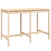7 Piece Garden Bar Set Solid Wood Pine vidaXL