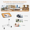 Overbed Table Portable Bedside Table Adjustable Hospital Bed Table Laptop Desk