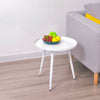 44x40cm Side Table Round Metal Coffee Table for Living Room Decorative Furniture